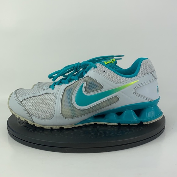 Nike Reax Run 8 Gray/Teal Athletic Running Shoes 599562-011 Women's Size 8.5 - Picture 8 of 11